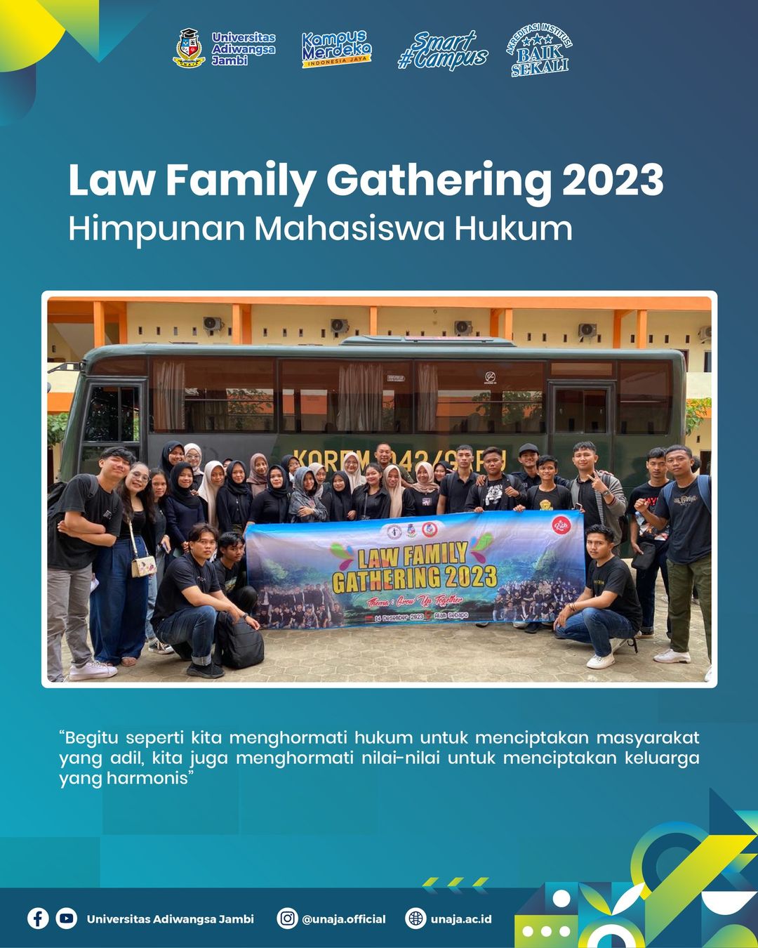 Law Family Gathering 2023 - Himpunan Mahasiswa Hukum