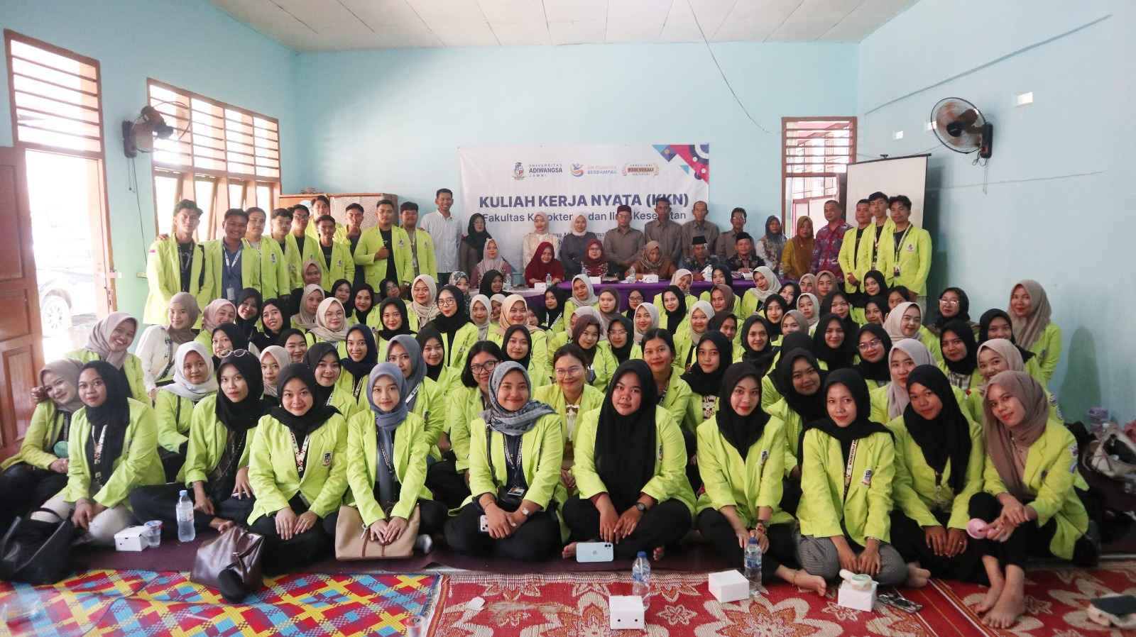 PEMBUKAAN KKN 2025: Fakultas Kedokteran dan Ilmu Kesehatan Universitas Adiwangsa Jambi di Desa Tunas Mudo, Kecamatan Sekernan, Kabupaten Muaro Jambi