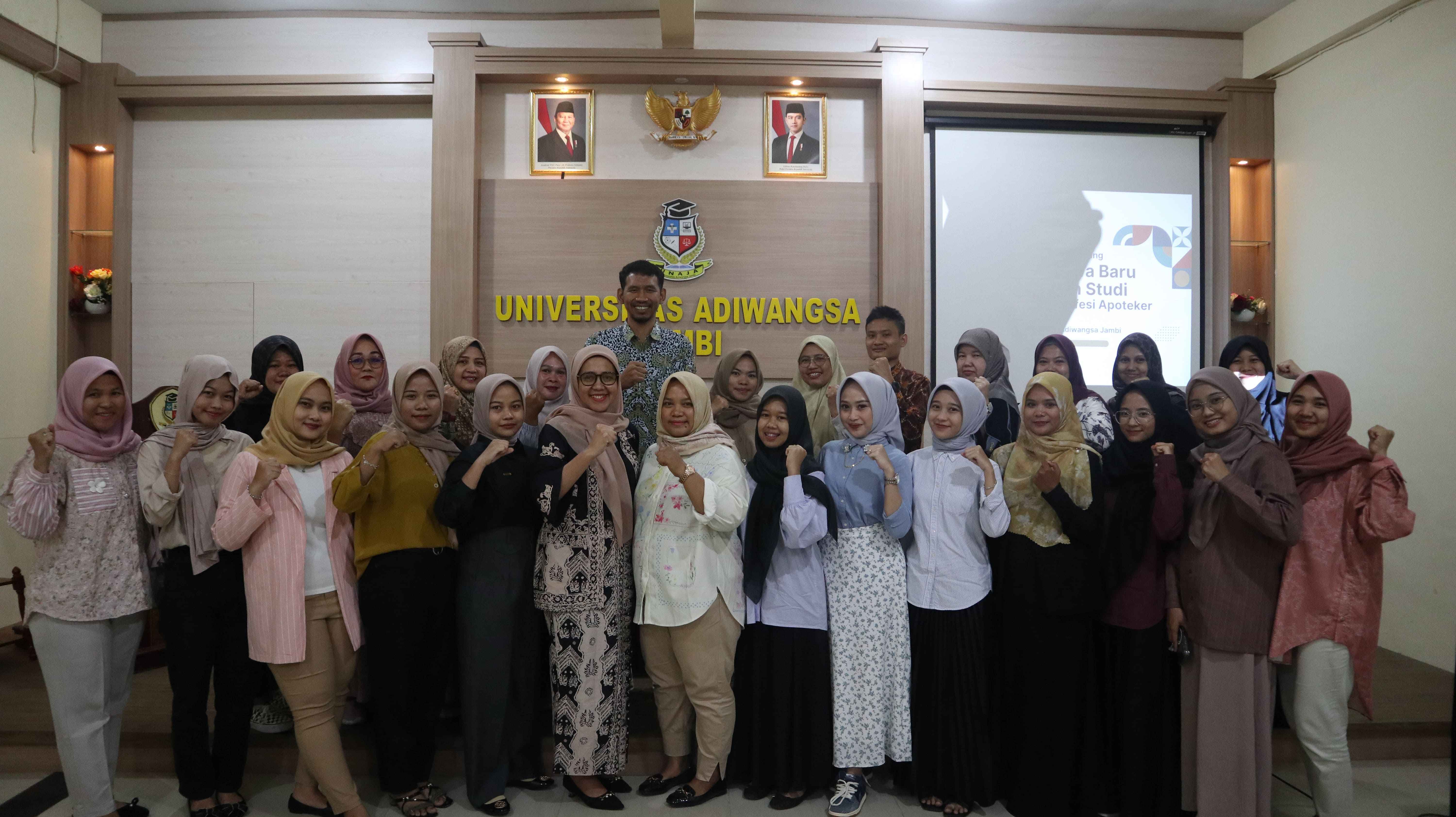 ORIENTASI & PEMBEKALAN MAHASISWA BARU ANGKATAN I PROGRAM STUDI PENDIDIKAN PROFESI APOTEKER UNIVERSITAS ADIWANGSA JAMBI 2024